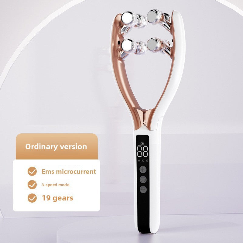 Electric Facial Massager with Microcurrent and Light Therapy