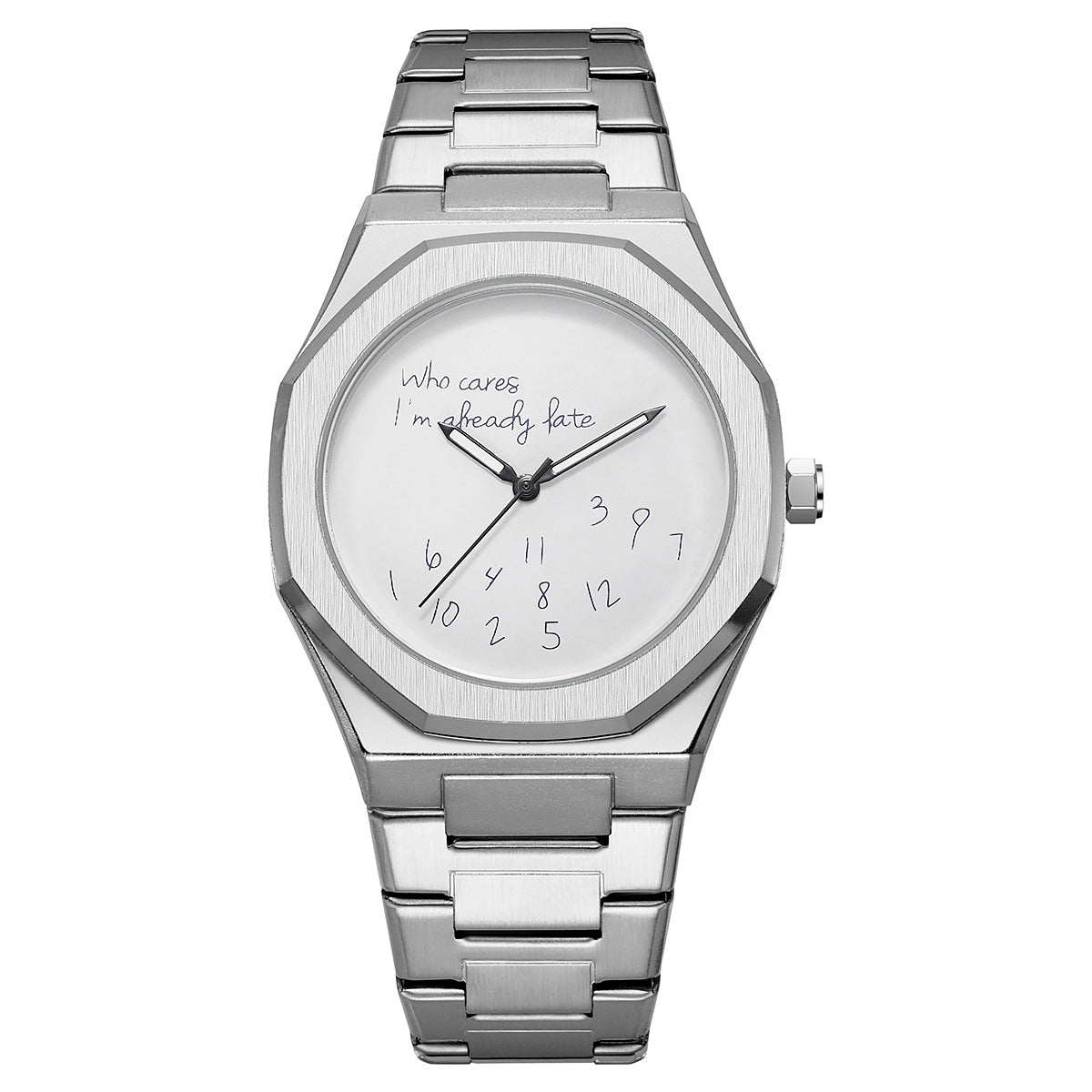 Octagonal Luminous Digital Mens Watch