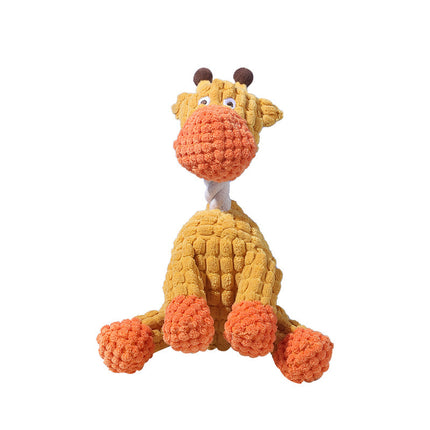 Squeaky Plush Dog Chew Toy