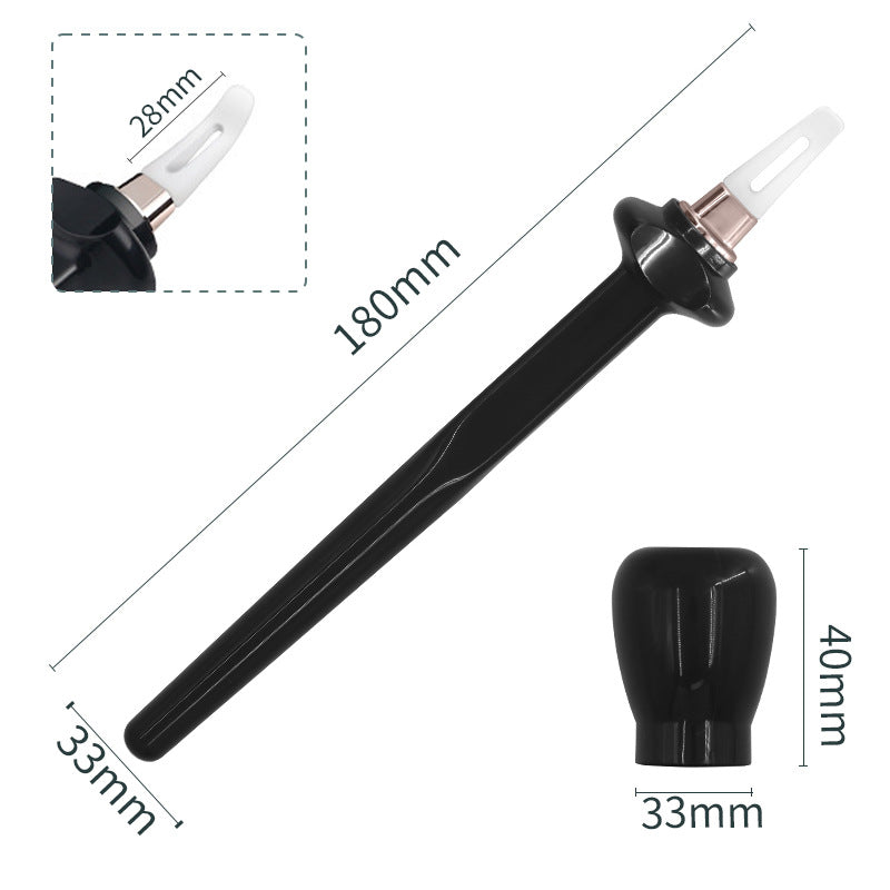 Liquid Eyeliner Silicone Eyeliner Brush Set Is Waterproof and Does Not Smudge, and Is a Tool for Repeatedly Drawing Eyeliner