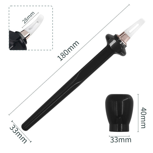 Liquid Eyeliner Silicone Eyeliner Brush Set Is Waterproof and Does Not Smudge, and Is a Tool for Repeatedly Drawing Eyeliner