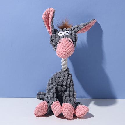 Squeaky Plush Dog Chew Toy