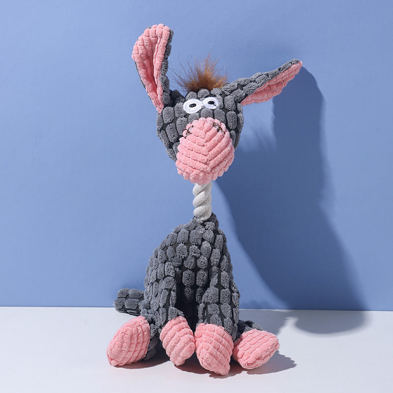 Squeaky Plush Dog Chew Toy