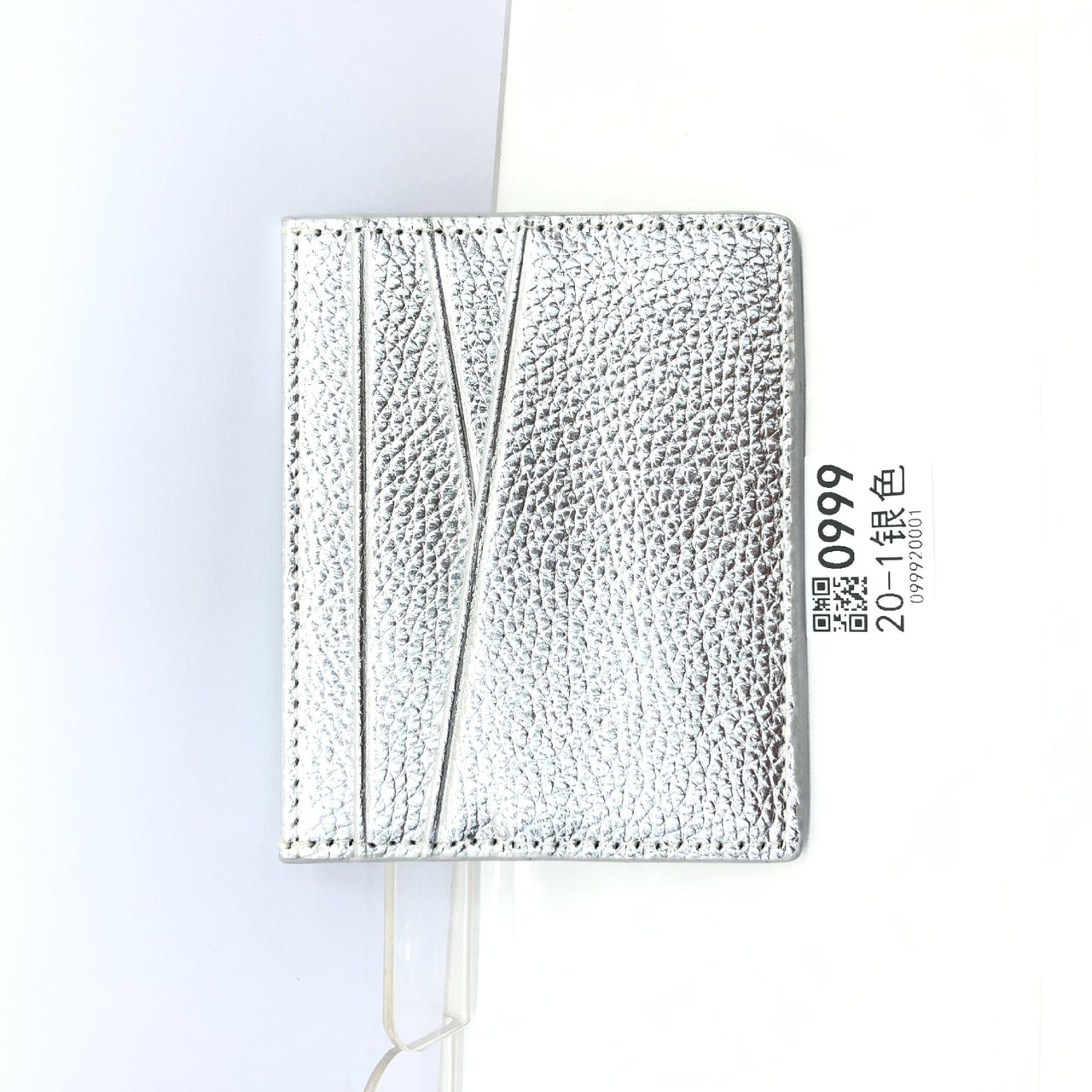 Leather Oil Edge Oblique Thin Bank Card Holder Soft Cowhide Document Package