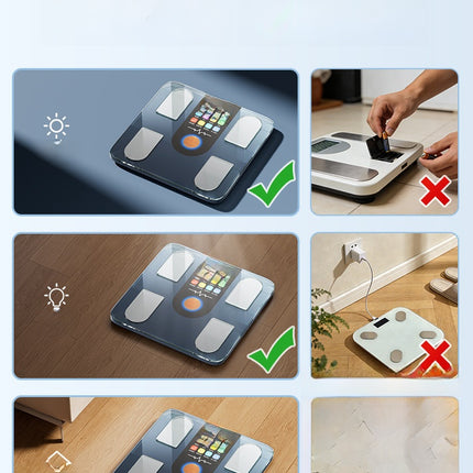 Smart Solar Body Fat Scale