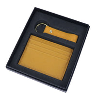Genuine Leather Creative Leather Keychain Certificate Card Holder