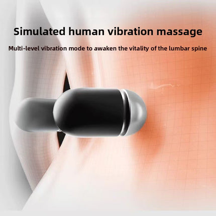Ergonomic Lumbar Support Pillow with Heating and Massage