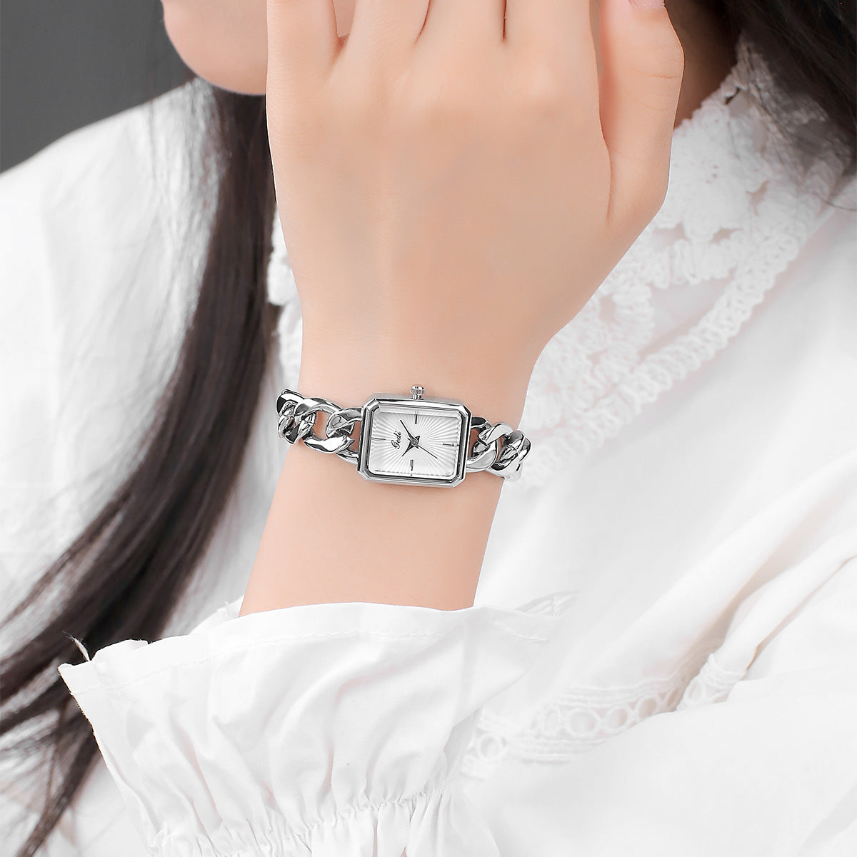 Luxury Square Dial Quartz Watch