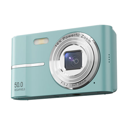 Retro Digital Camera with 16x Zoom