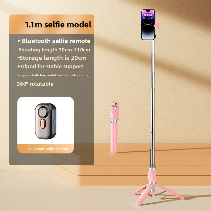 Anti-shake selfie stick phone holder