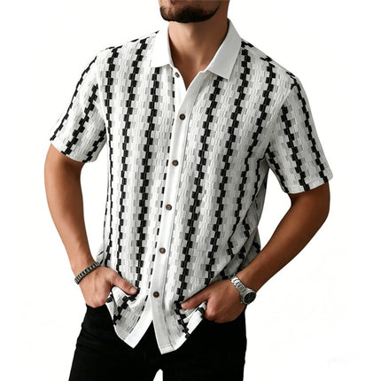Classic Checkered Short Sleeve Shirt