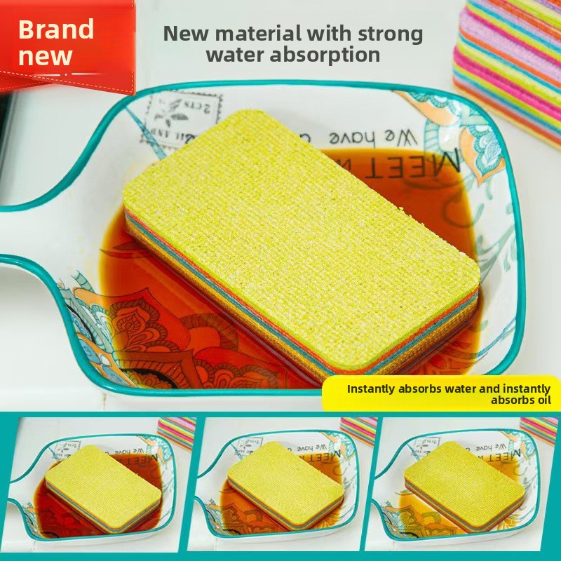 PVA Microfiber Cleaning Sponge Rag