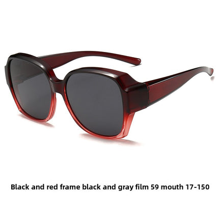 Polarized UV Protection TR90 Square Frame Sunglasses