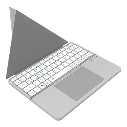 Wireless Bluetooth Folding Keyboard with Detachable Stand