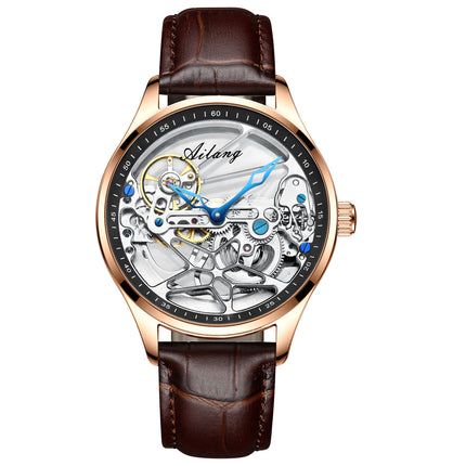 Fully Automatic Skeleton Mechanical Watch