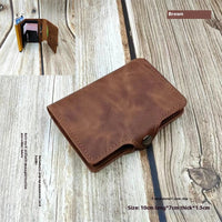 Retro Style Metal Multifunctional Zinc Alloy Card Holder