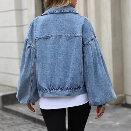 Women's Loose Fit Denim Jacket