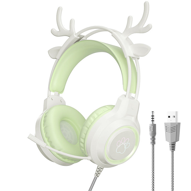 Cat Ear Wired Gaming Headset