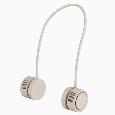 Hanging Neck Fan with USB Charging and Aromatherapy Option