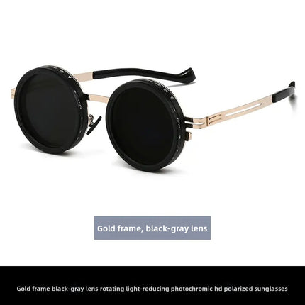 Adjustable Polarized Steampunk Sunglasses