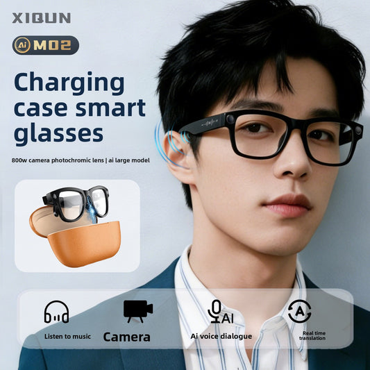 M02 Ultra Smart Glasses with WiFi Transmission