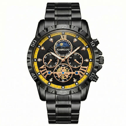 Automatic Stainless Steel Business Watch