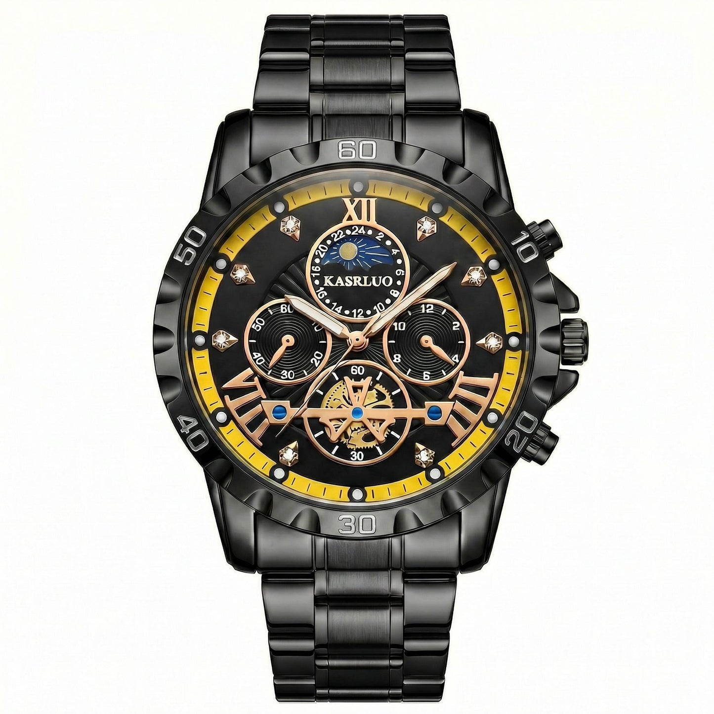 Automatic Stainless Steel Business Watch