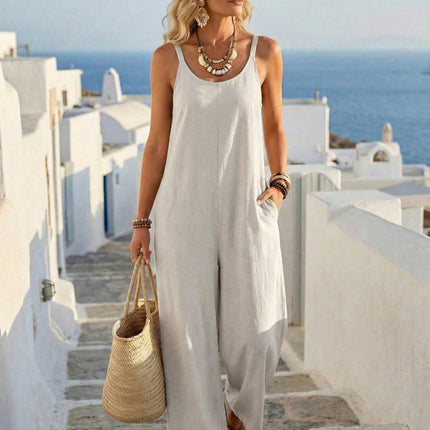 Women's Wide-Leg Jumpsuit