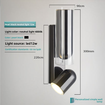 Rotatable LED Wall Lamp Nordic Minimalist Design