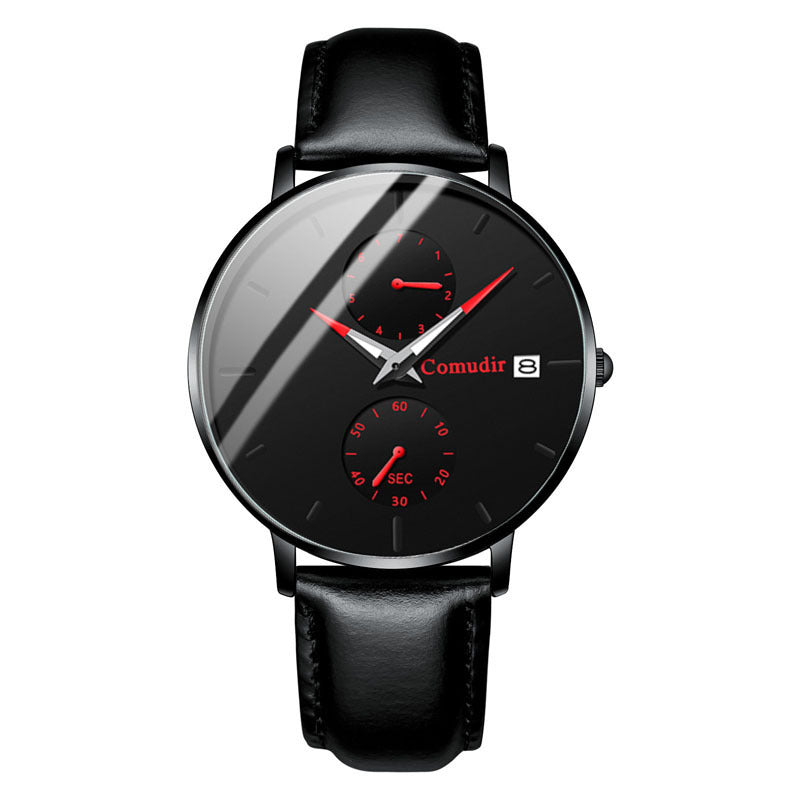 Mens Automatic Quartz Watch with Luminous Calendar