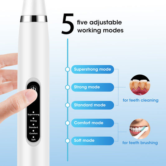 Round-head rotating electric toothbrush