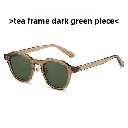 TR90 Geometric Polarized Sunglasses UV400 Protection