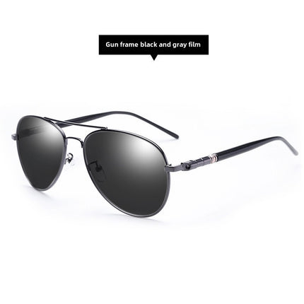 Retro Polarized Aviator Sunglasses