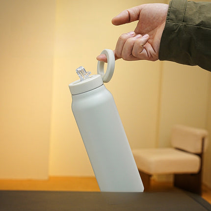 Magnetic Insulated Water Bottle with Phone Holder