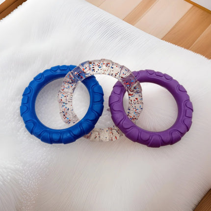 Three Ring Dog Chew Toy for Dental Health