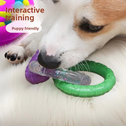 Three Ring Dog Chew Toy for Dental Health