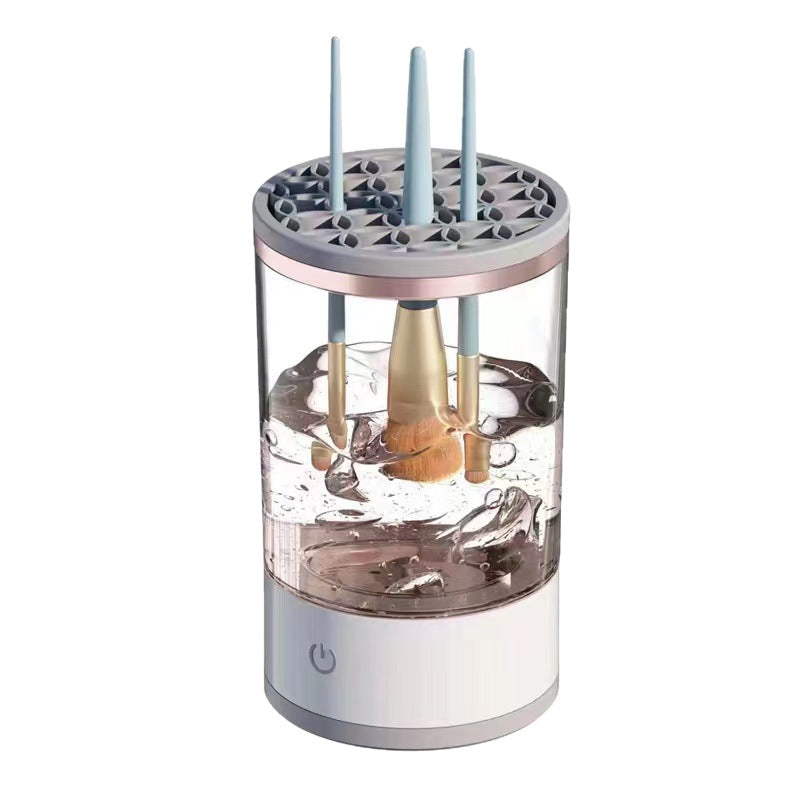 Electric cleaner for makeup brushes