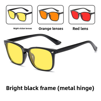Retro Anti Blue Light Night Vision Glasses