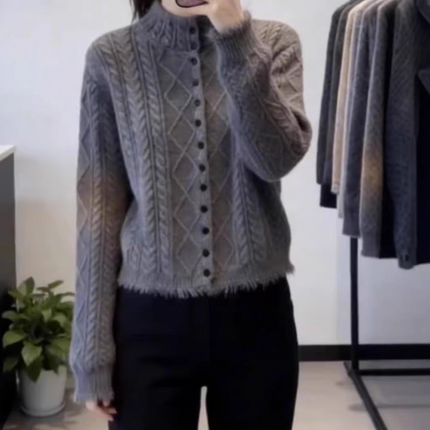 Women's Twist Knit Cardigan