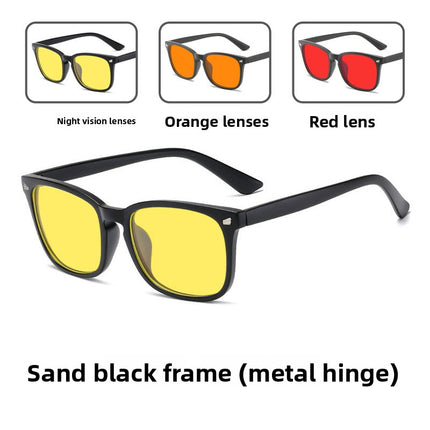 Retro Anti Blue Light Night Vision Glasses