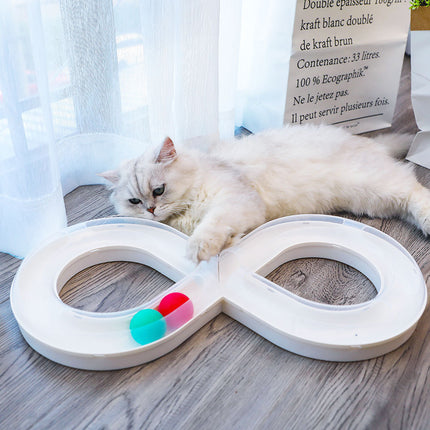 Fun cat toy self-hi cat