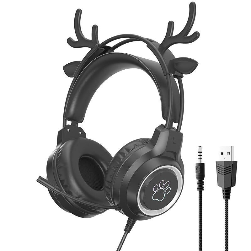 Cat Ear Wired Gaming Headset