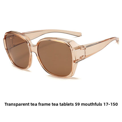 Polarized UV Protection TR90 Square Frame Sunglasses