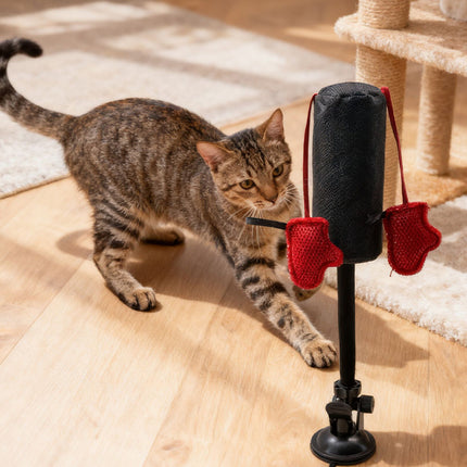 Adjustable Cat Toy Pole with Teaser Pendant