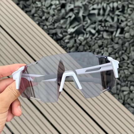 Intelligent Color-Changing Cycling Glasses for Men and Women, Bicycle Sports, Outdoor Running, Windproof Uv Sunglasses