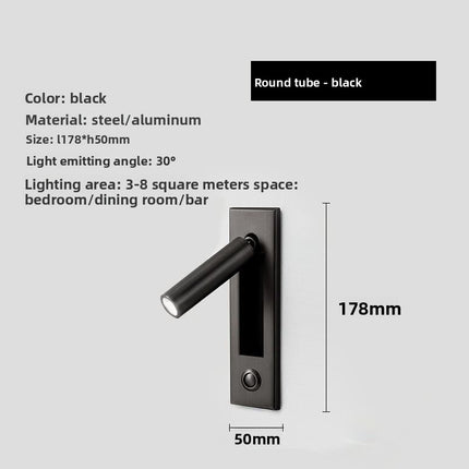 Rotating Reading Wall Lamp