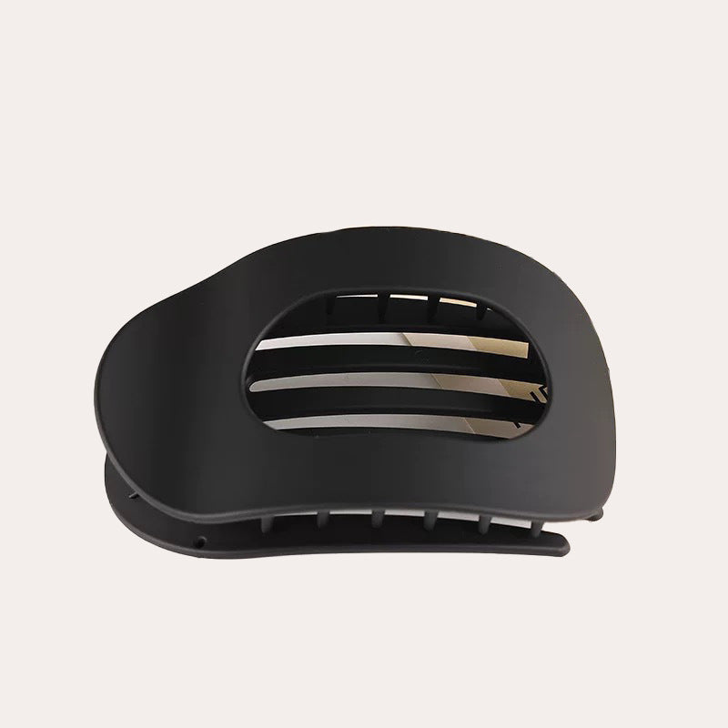 Matte Geometric Hair Clips for Thick Hair