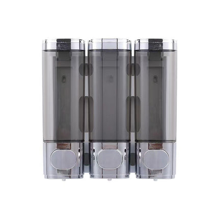 Wall Mounted Three Head Manual Soap Dispenser
