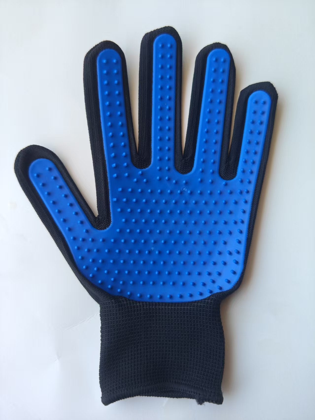 Rubber Pet Grooming Glove Hair Removal Massage Brush