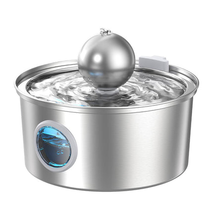 Stainless Steel Pet Water Fountain Dispenser
